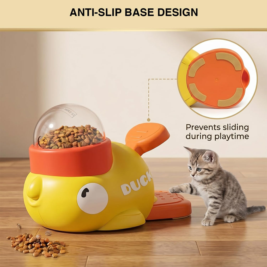 Interactive Dog Puzzle Feeder & Treat Dispenser | Slow Feeder IQ Toy for Mental Stimulation | Anti-Gulping Food Puzzle for Dogs