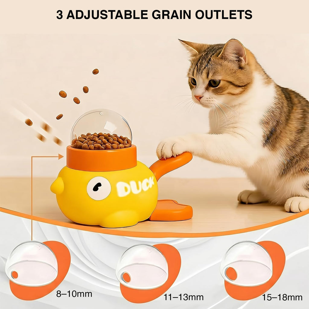 Interactive Dog Puzzle Feeder & Treat Dispenser | Slow Feeder IQ Toy for Mental Stimulation | Anti-Gulping Food Puzzle for Dogs