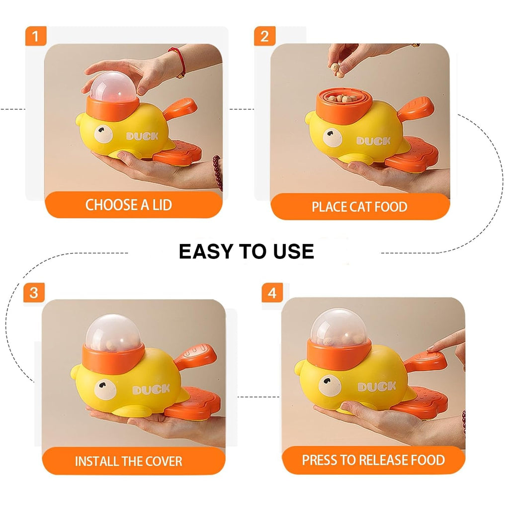Interactive Dog Puzzle Feeder & Treat Dispenser | Slow Feeder IQ Toy for Mental Stimulation | Anti-Gulping Food Puzzle for Dogs